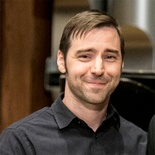Headshot of Dr. David McCune, Professor of Mathematics at William Jewell College, wearing a dark button-down shirt.
