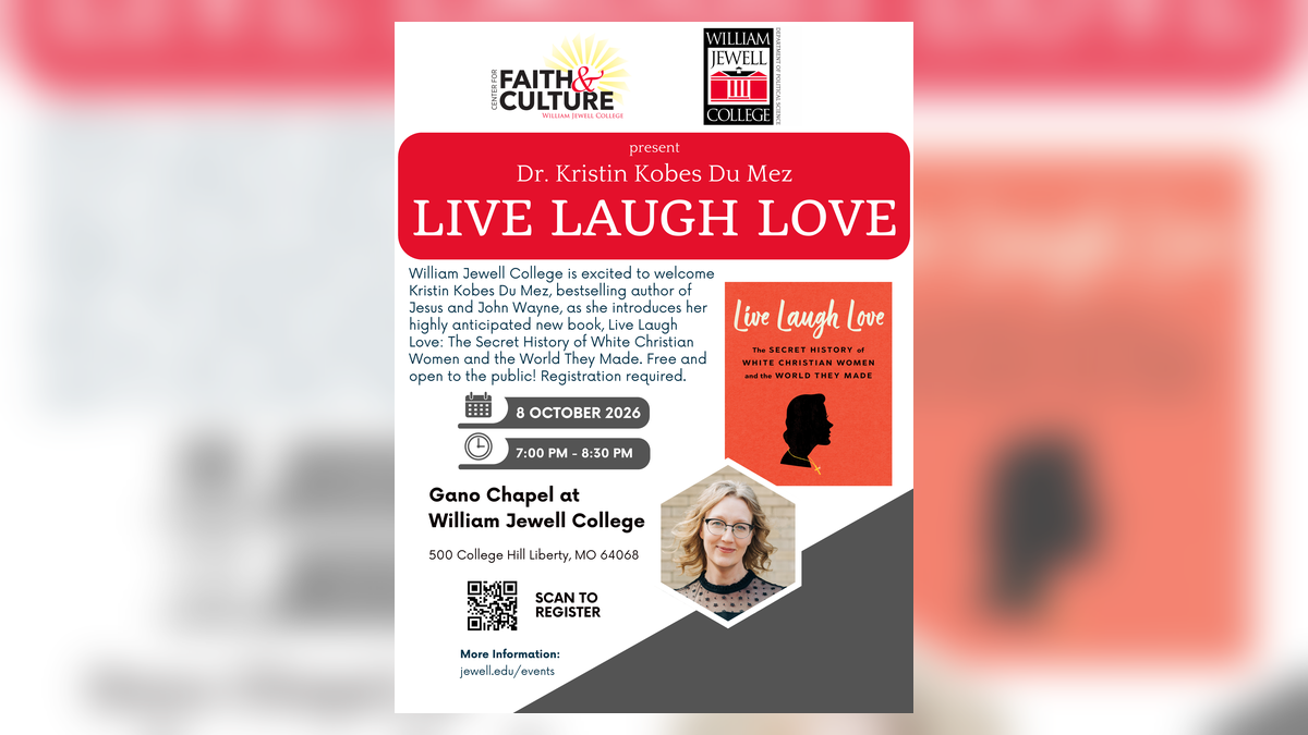 Flier for Live, Laugh, Love Lecture Event