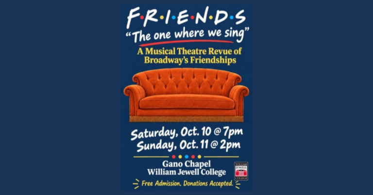 Friends Revue Event Flyer